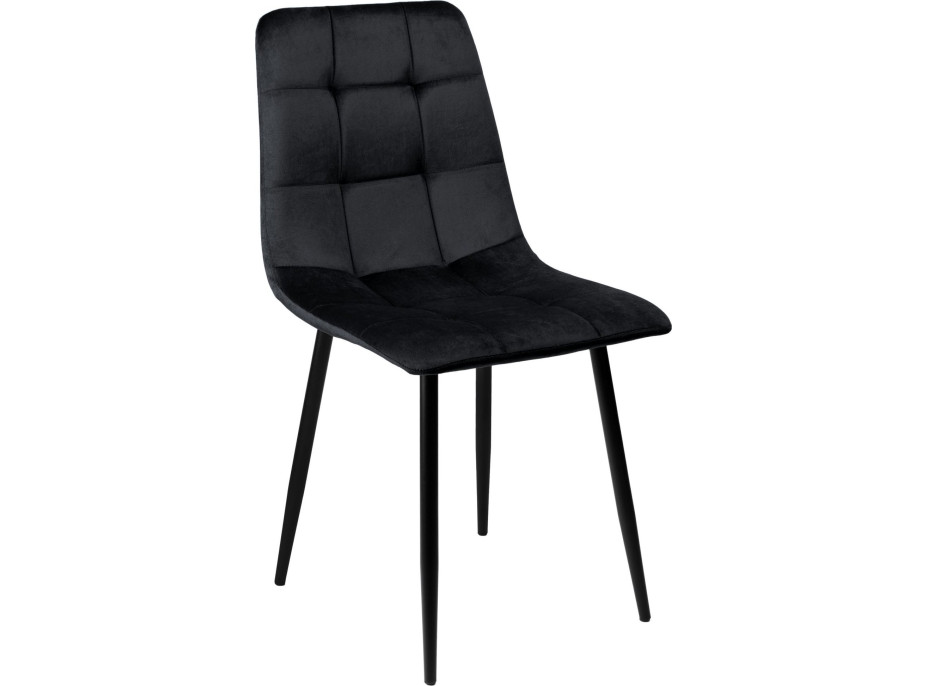 Černá čalouněná židle DENVER