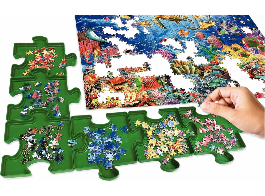 EDUCA Organizér na puzzle (třídič)