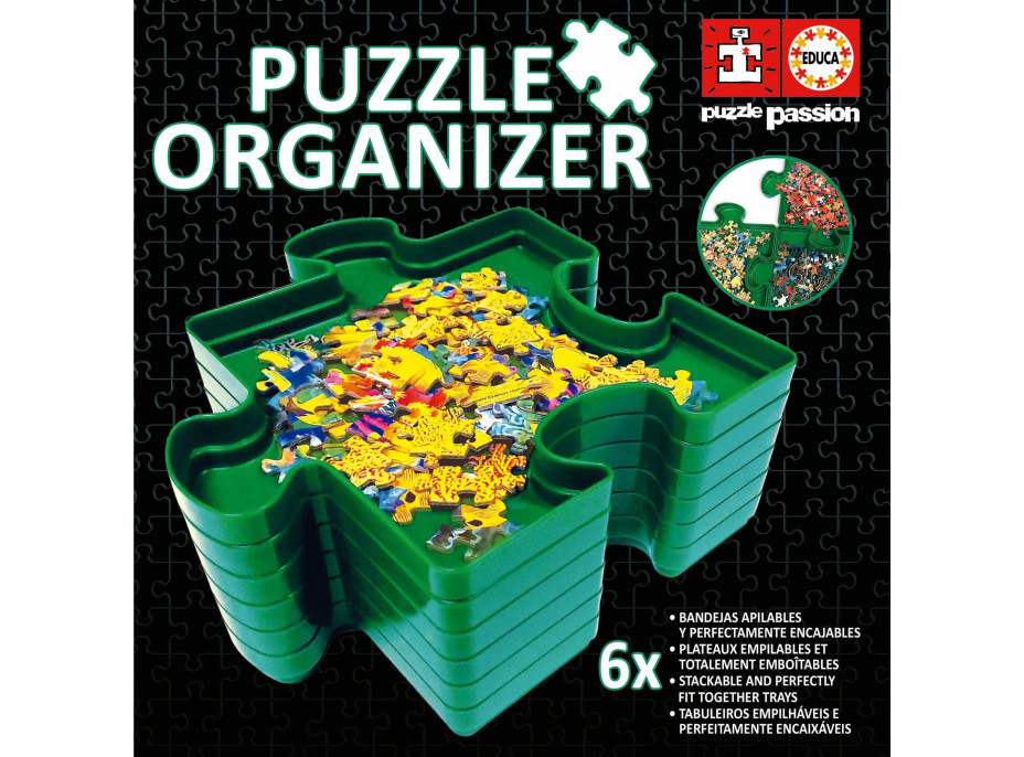 EDUCA Organizér na puzzle (třídič)