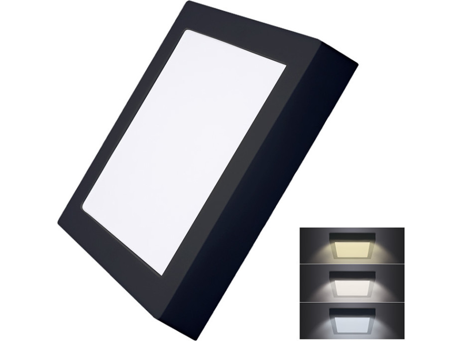 LED mini panel CCT, přisazený, 18W, 1530lm