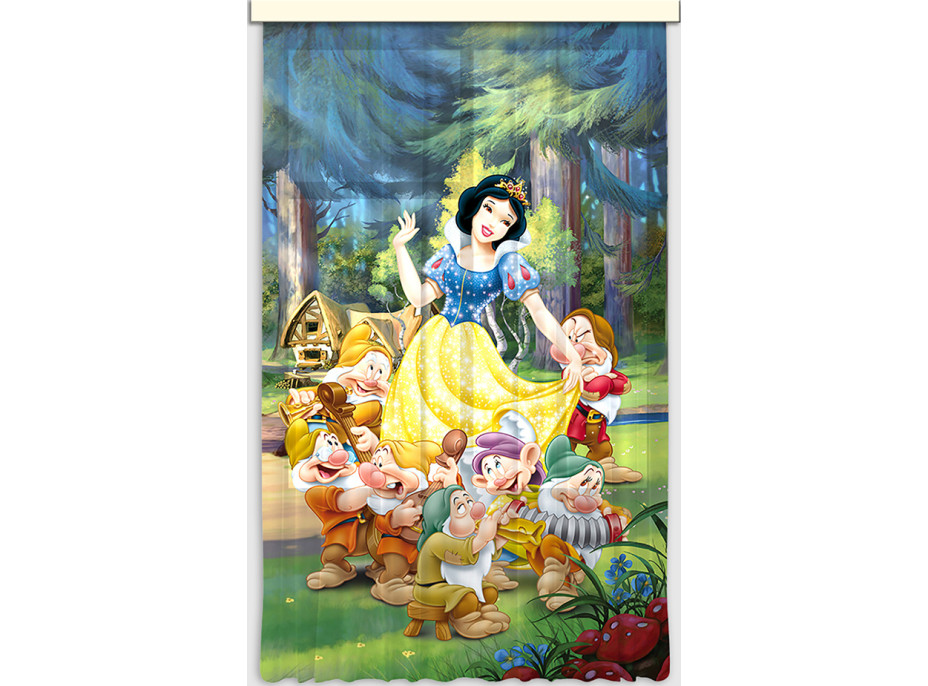 Dětský závěs DISNEY - Sněhurka - 140x245 cm