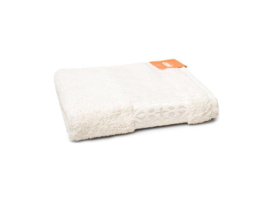 Bavlněný ručník PERSIA - 50x90 cm - 500g/m2 - ecru bílý