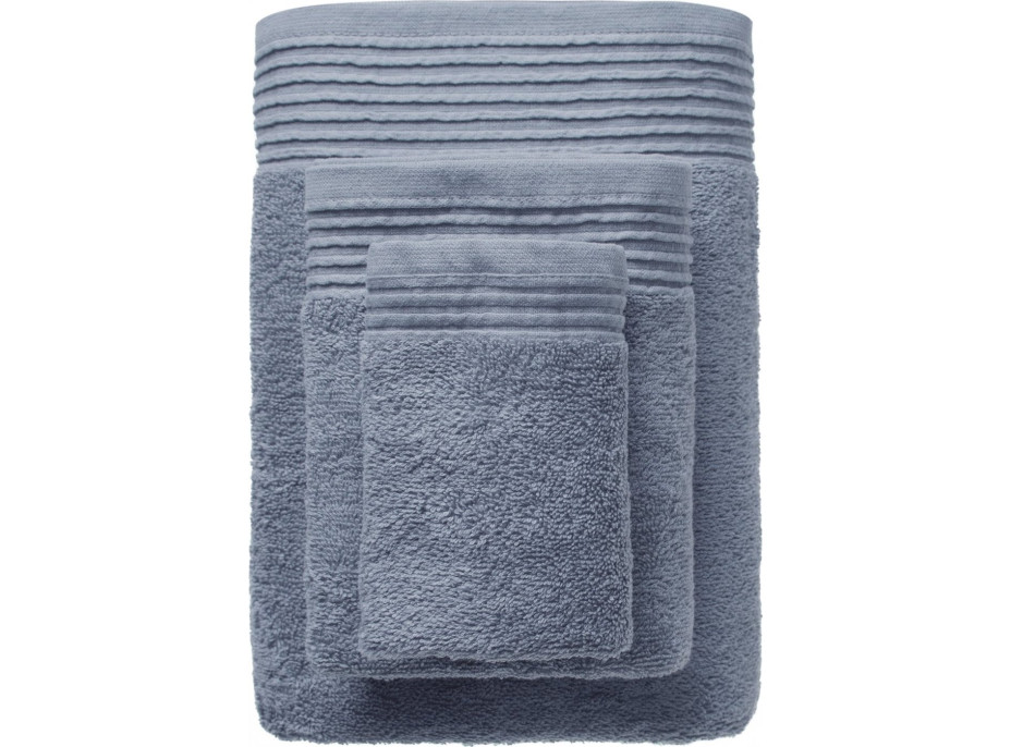 Bavlněný ručník MEL - 70x140 cm - 500g/m2 - světle modrý