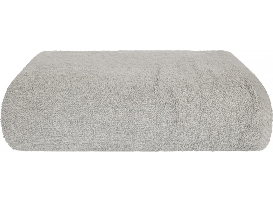 Bavlněný ručník IRENA - 70x140 cm - 500g/m2 - stříbrný