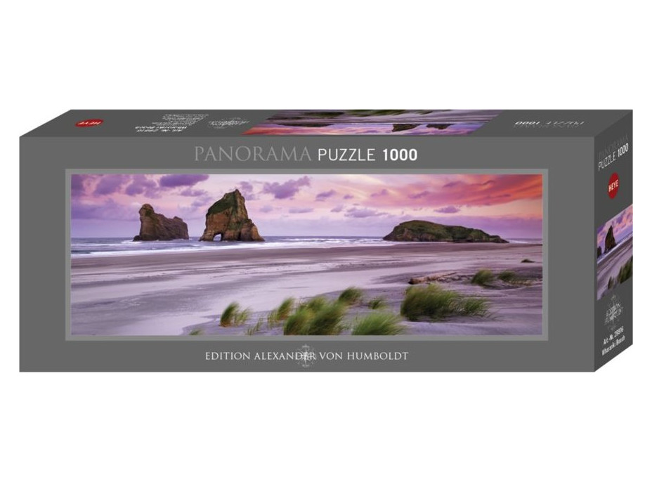 HEYE Panoramatické puzzle Pláž Wharariki 1000 dílků