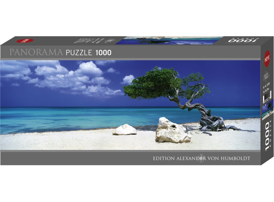 HEYE Panoramatické puzzle Strom Divi Divi (Aruba, Antily) 1000 dílků