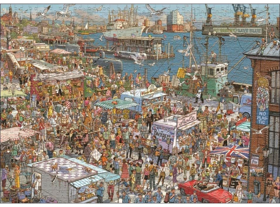 HEYE Puzzle Čerstvé ryby! 2000 dílků