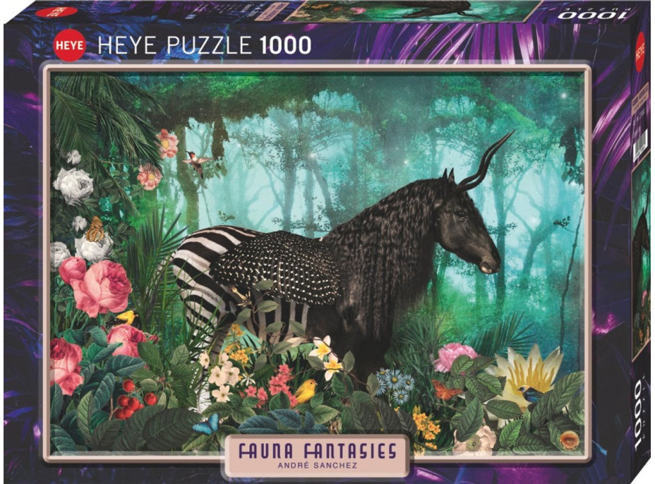 HEYE Puzzle Fauna Fantasies: Equpidae 1000 dílků