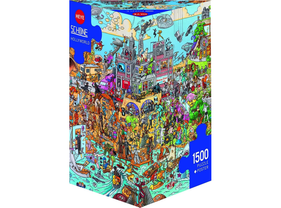 HEYE Puzzle Hollyworld 1500 dílků