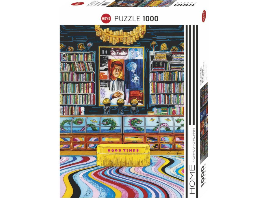 HEYE Puzzle Home: Pokoj s prezidentem 1000 dílků