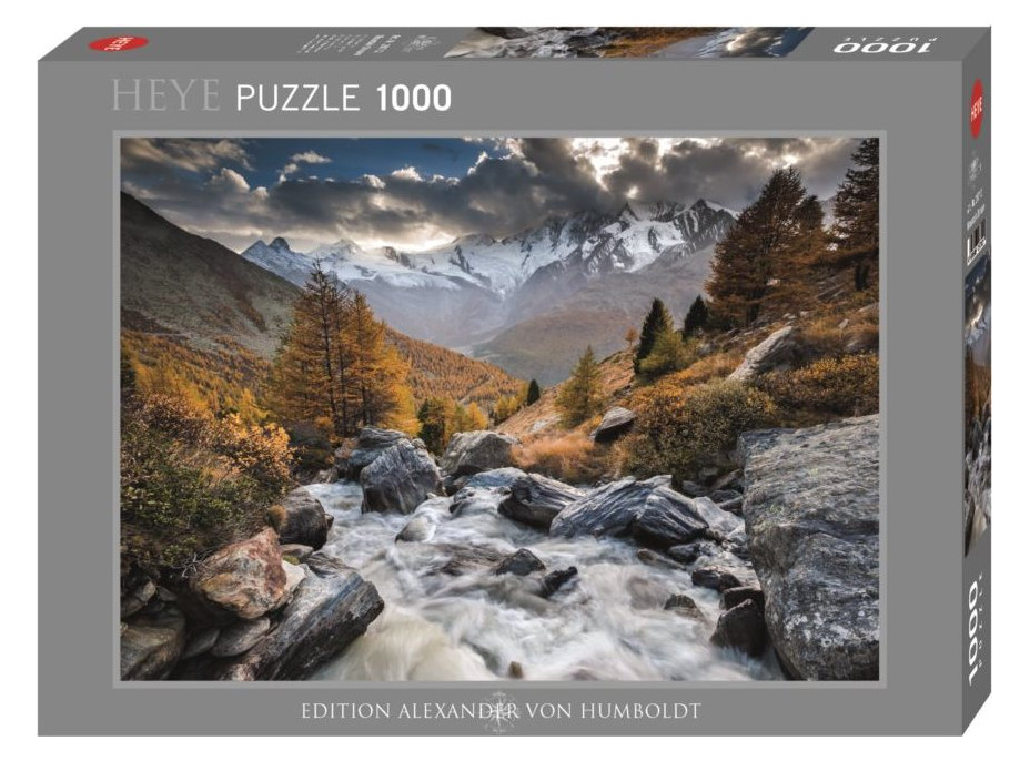 HEYE Puzzle Horský potok, Švýcarsko 1000 dílků