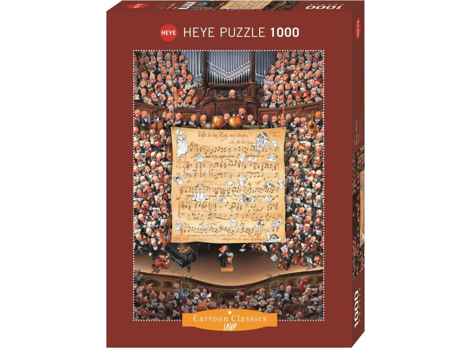 HEYE Puzzle Hudba 1000 dílků