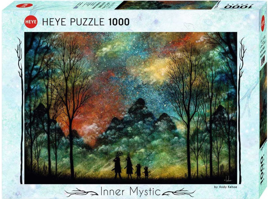 HEYE Puzzle Inner Mystic: Podivuhodná cesta 1000 dílků