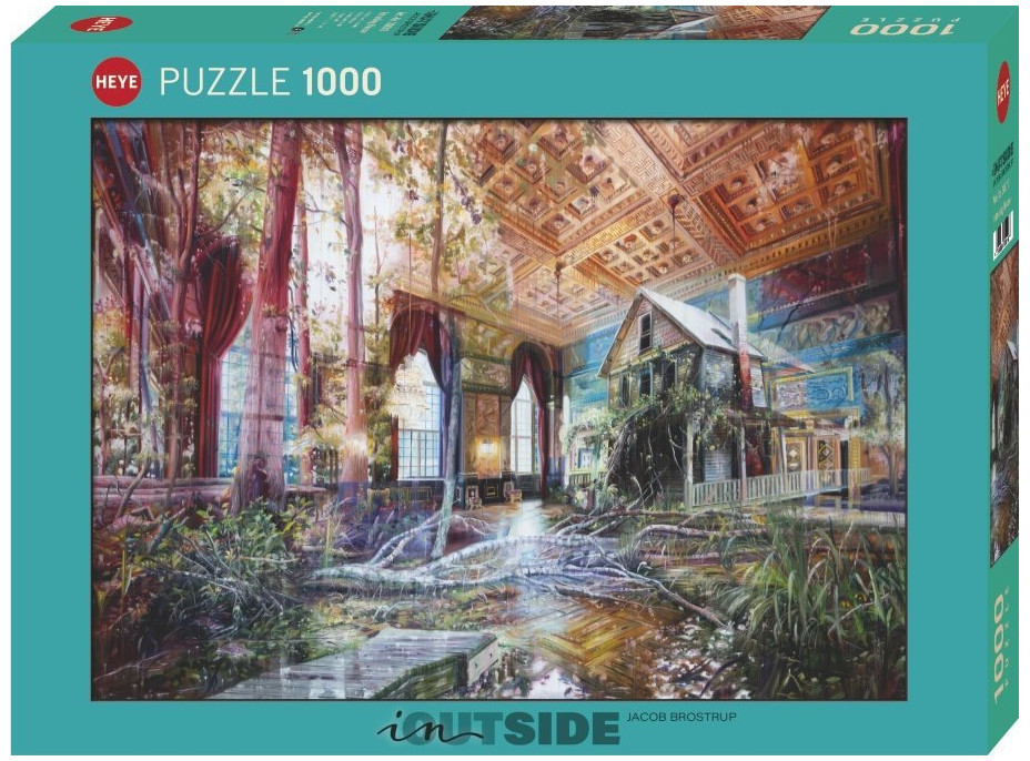 HEYE Puzzle In,Outside: Vetřelec 1000 dílků