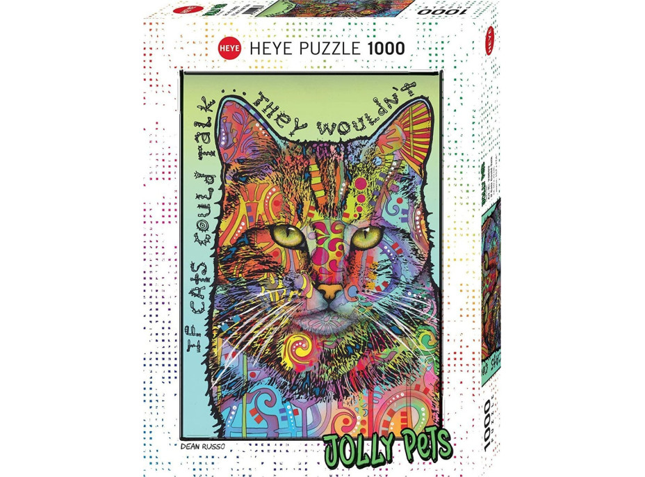 HEYE Puzzle Jolly Pets: Kdyby kočky mohly mluvit 1000 dílků