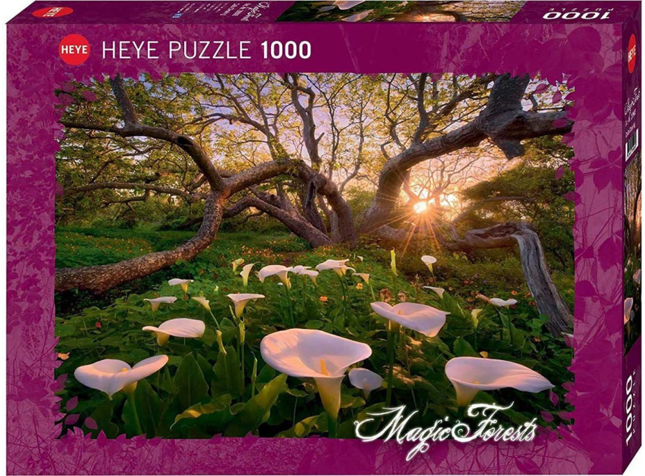 HEYE Puzzle Magic Forests: Kornoutice africká 1000 dílků