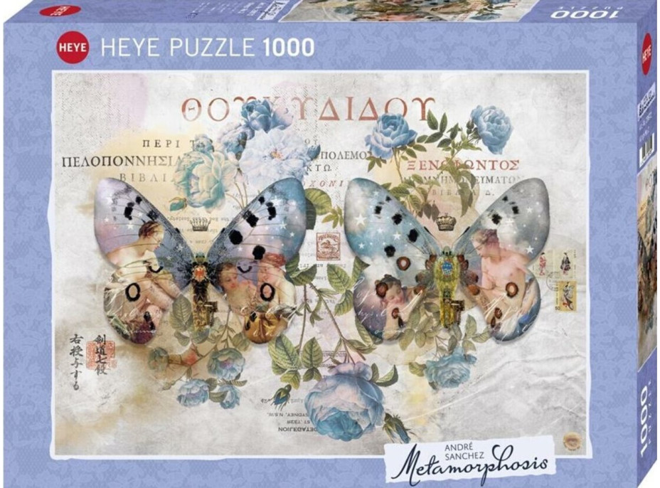 HEYE Puzzle Metamorphosis: Křídla č. II 1000 dílků