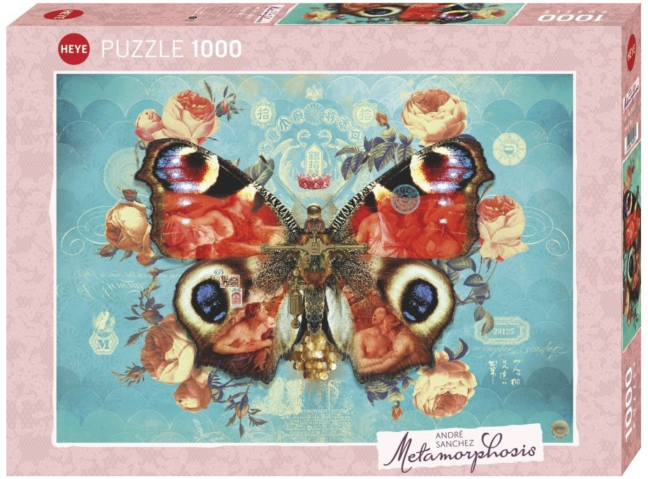 HEYE Puzzle Metamorphosis: Křídla č. III 1000 dílků