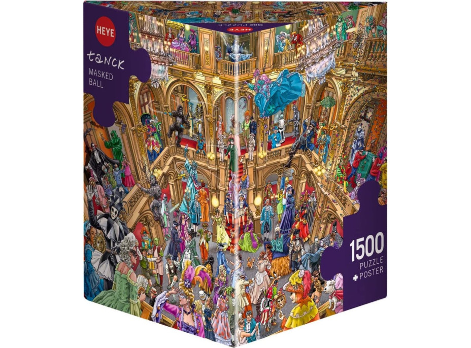 HEYE Puzzle Ples v maskách 1500 dílků