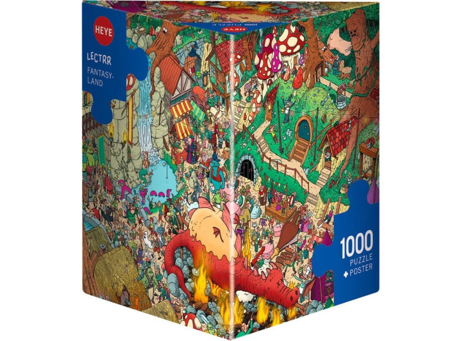 HEYE Puzzle Země fantazie 1000 dílků