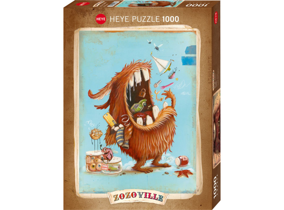 HEYE Puzzle Zozoville: Všežravec 1000 dílků