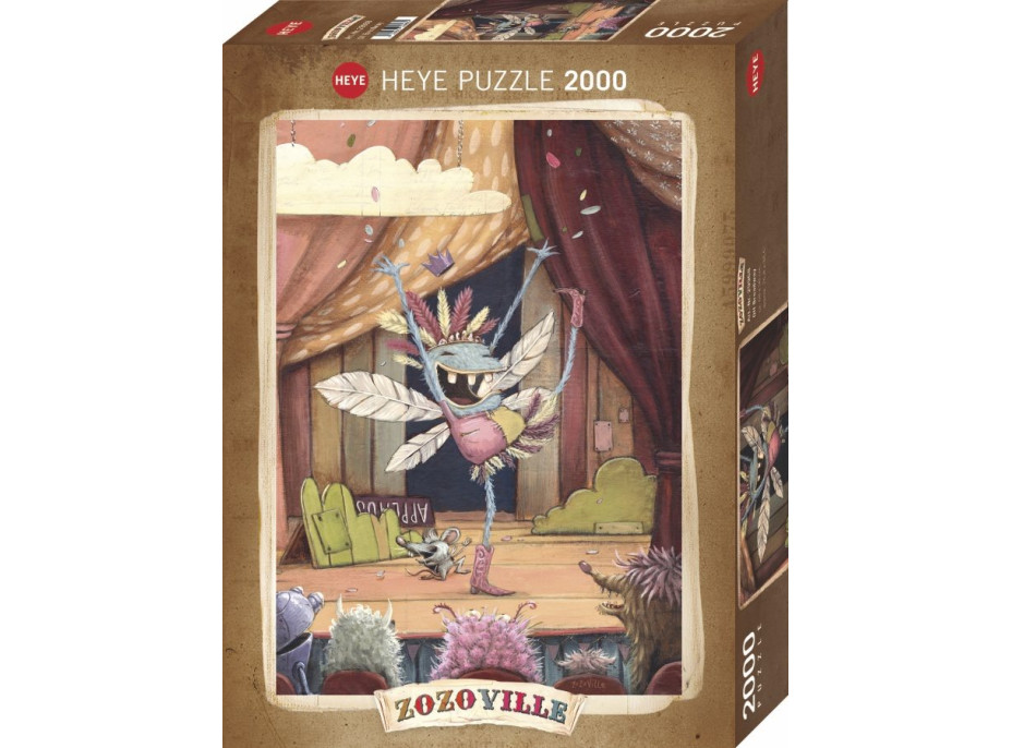 HEYE Puzzle Zozoville: Z Broadwaye 2000 dílků