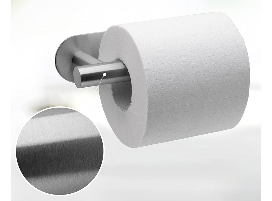 Stříbrný držák toaletního papíru DERES