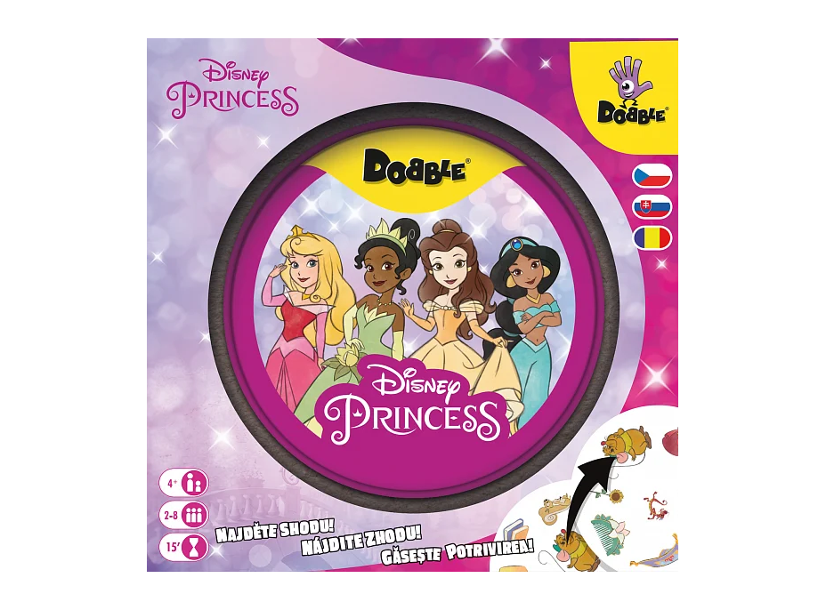 BLACKFIRE Dobble Disney Princezny