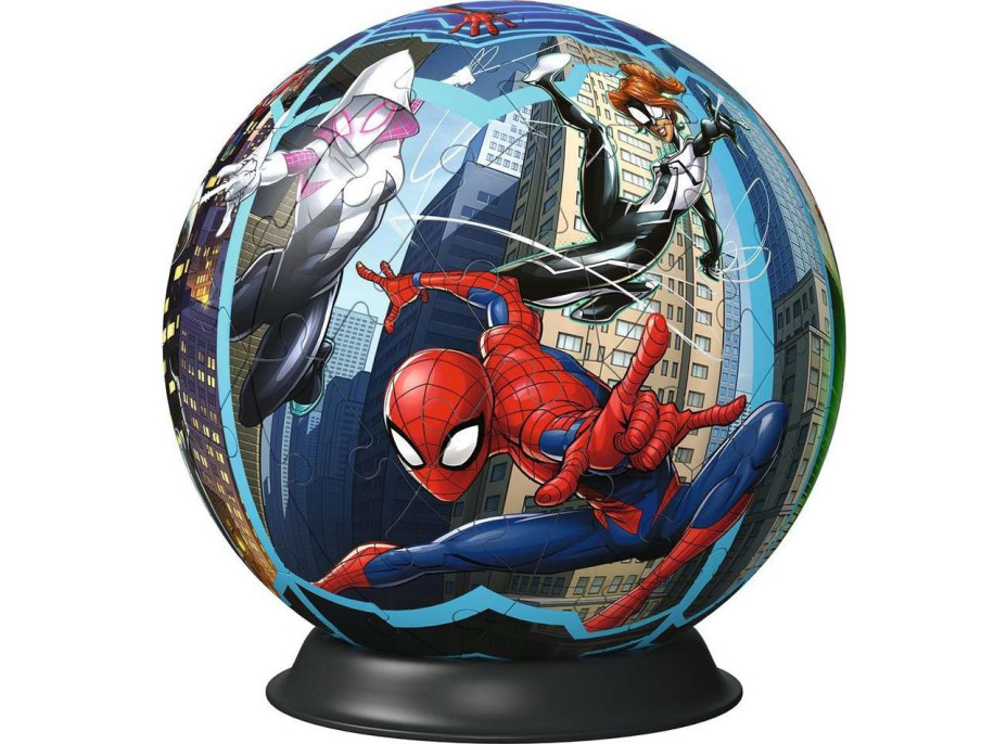 RAVENSBURGER Puzzleball Spiderman 73 dílků