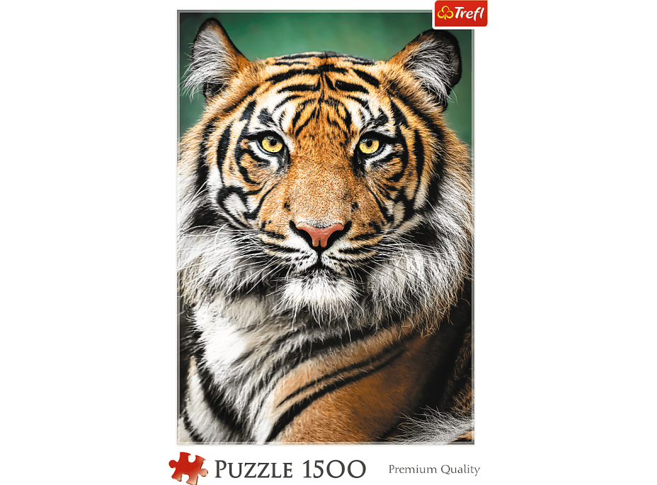 TREFL Puzzle Tygří portrét 1500 dílků