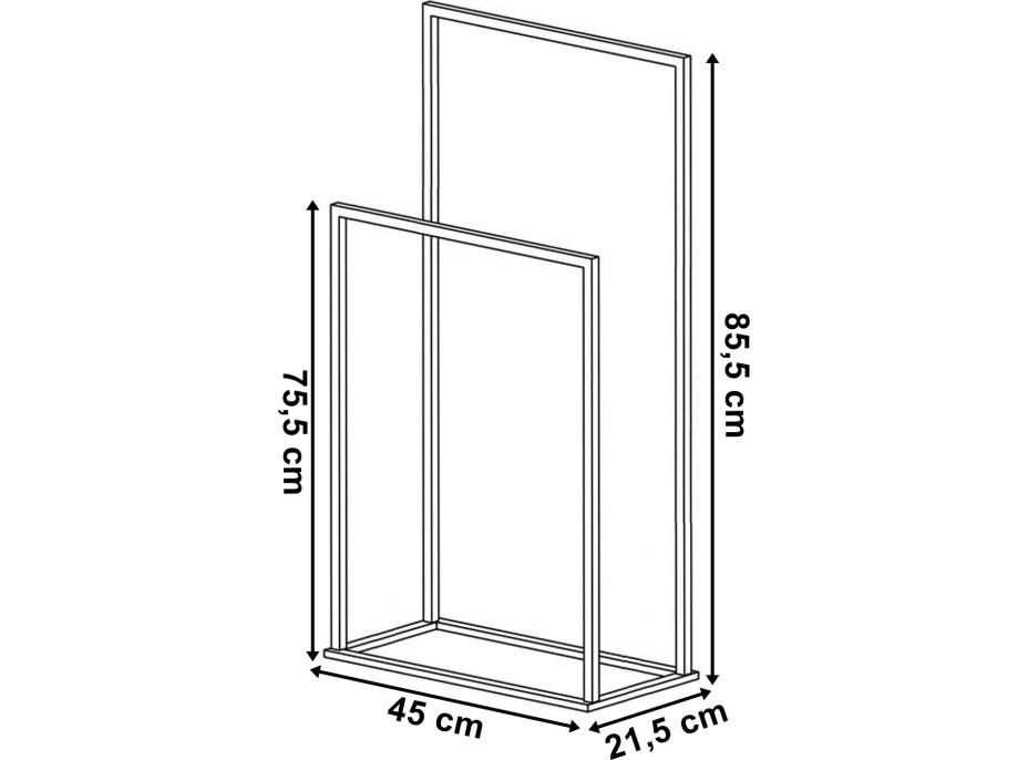 Věšák na ručníky GESI