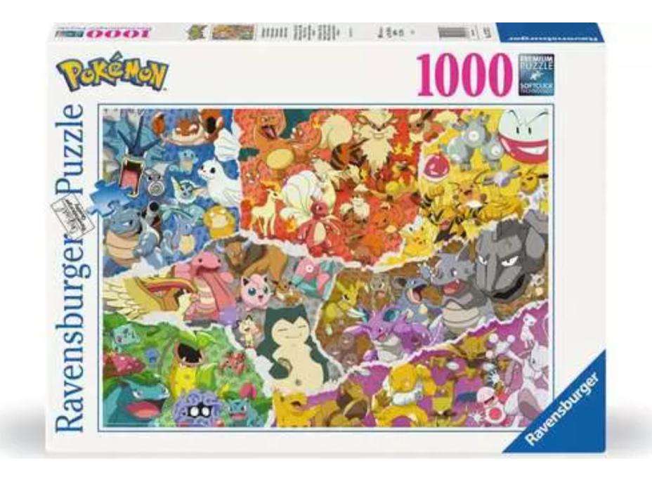 RAVENSBURGER Puzzle Pokémon Allstars 1000 dílků