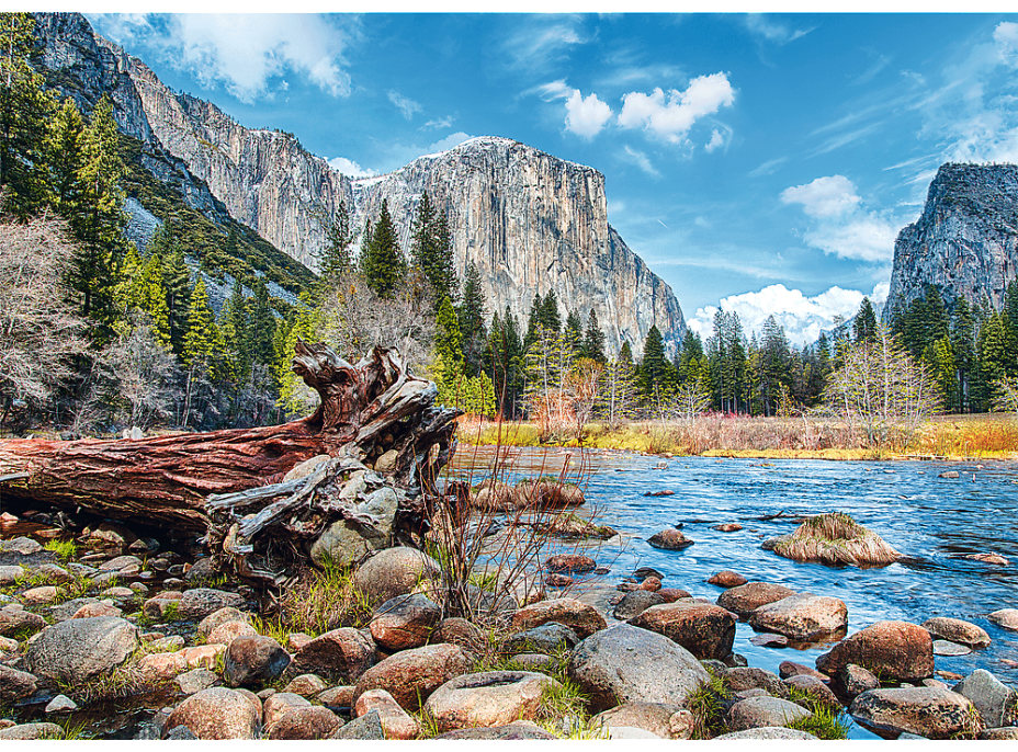 TREFL Puzzle UFT Wanderlust: Yosemitský národní park, Kalifornie, USA 500 dílků