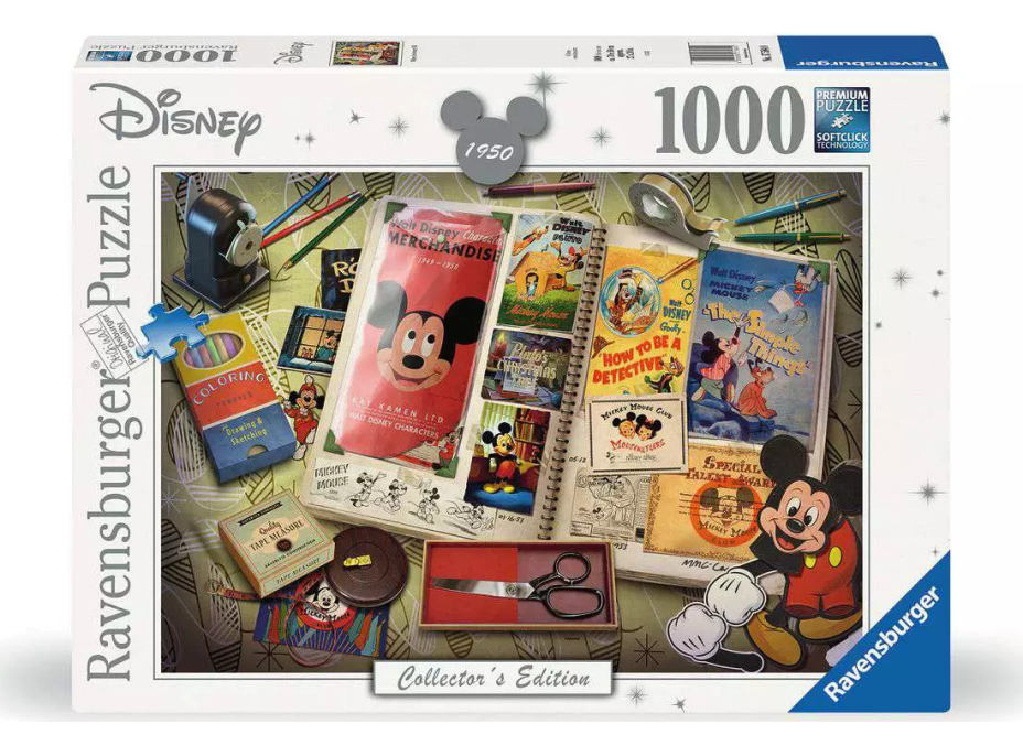 RAVENSBURGER Puzzle Disney: 1950 Mickeyho výročí 1000 dílků