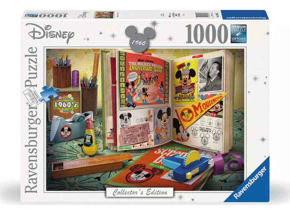 RAVENSBURGER Puzzle Disney: 1960 Mickeyho výročí 1000 dílků