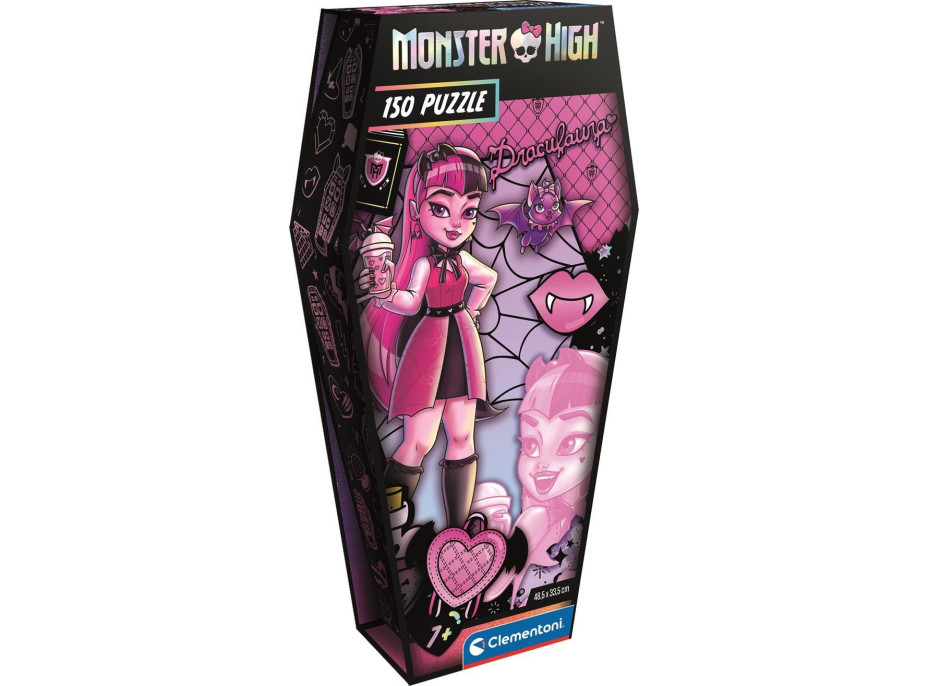 CLEMENTONI Puzzle Monster High: Draculaura 150 dílků