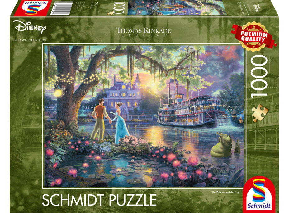 SCHMIDT Puzzle Princezna a žabák 1000 dílků