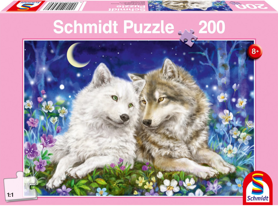 SCHMIDT Puzzle Huňatí vlci 200 dílků