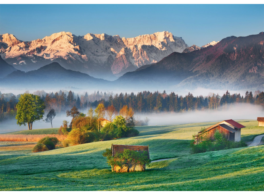 SCHMIDT Puzzle Garmisch Partenkirchen - Murnauer Moos 1000 dílků