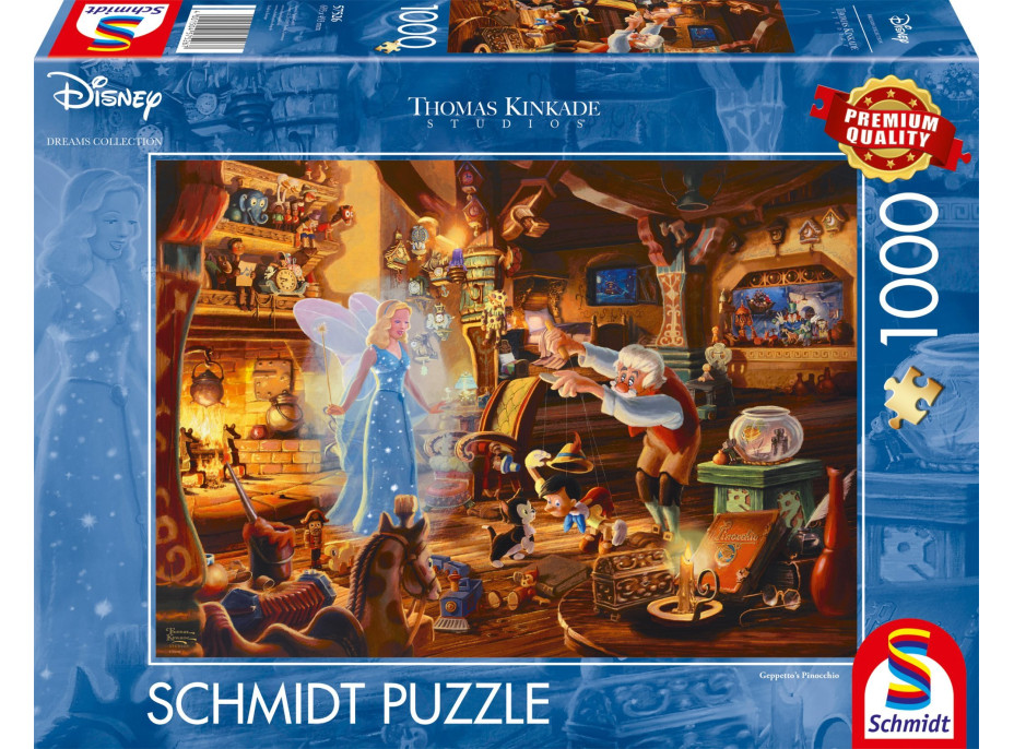 SCHMIDT Puzzle Pinocchio 1000 dílků