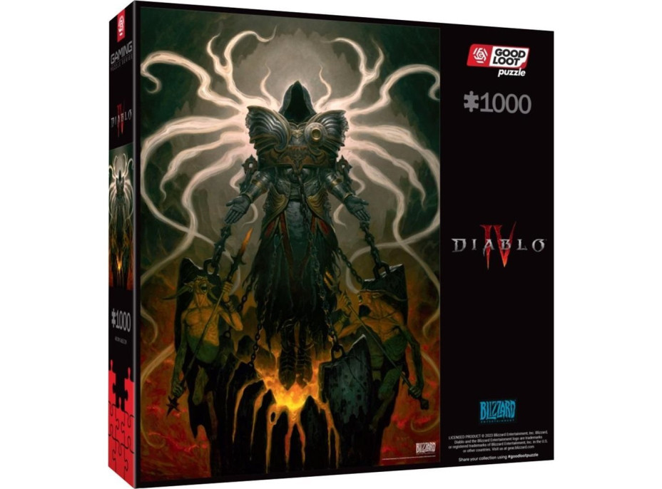 GOOD LOOT Puzzle Diablo IV: Inarius 1000 dílků