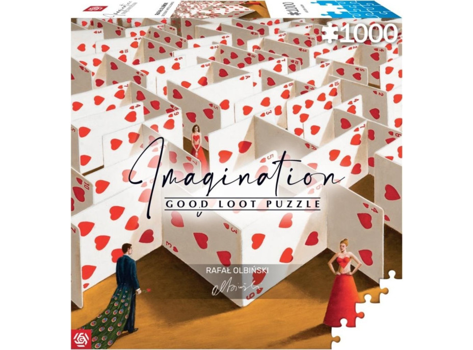 GOOD LOOT Puzzle Imagination: Rafał Olbiński 1000 dílků