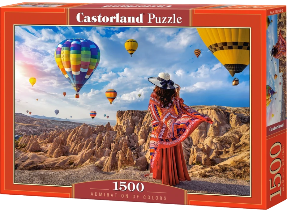 CASTORLAND Puzzle Obdivování barev 1500 dílků