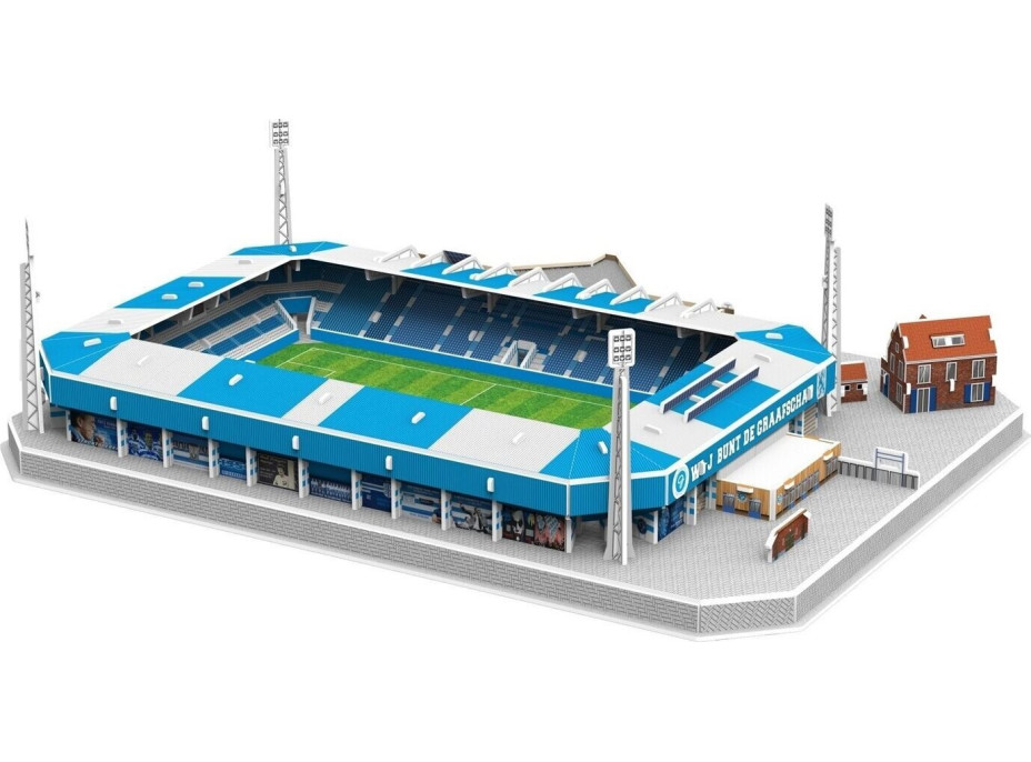 3D PUZZLE STADIUM 3D puzzle Stadion De Vijverberg - De Graafschap 107 dílků