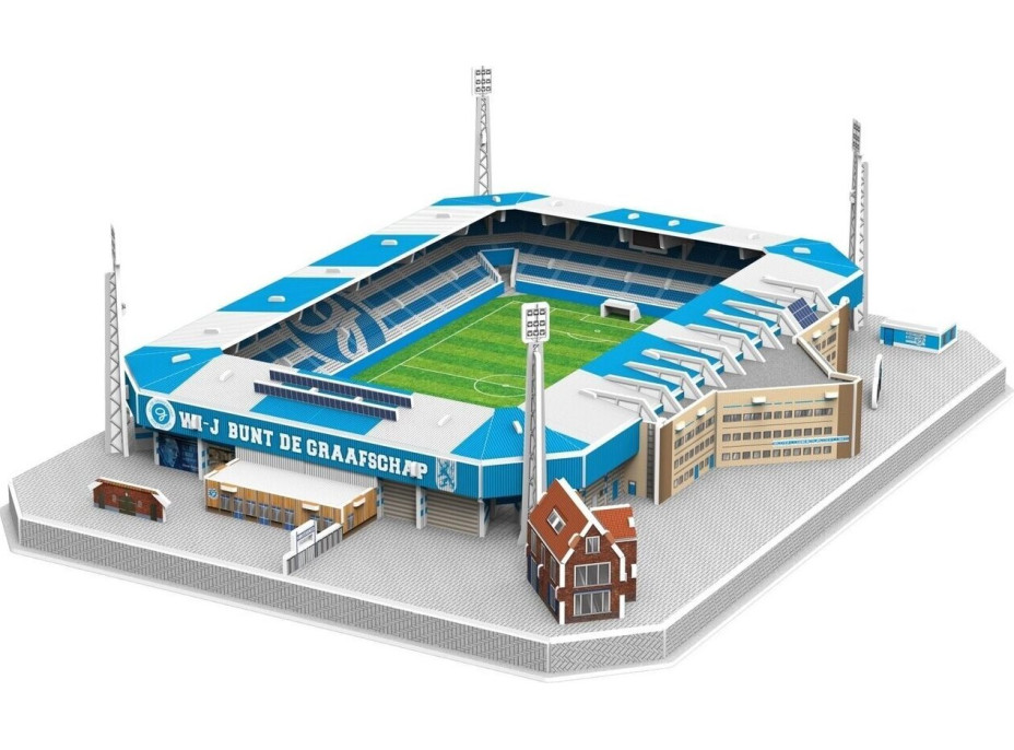 3D PUZZLE STADIUM 3D puzzle Stadion De Vijverberg - De Graafschap 107 dílků