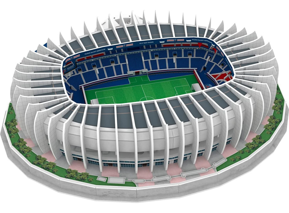 3D PUZZLE STADIUM 3D puzzle Stadion Parc Des Princes Paris Saint-Germain 111 dílků