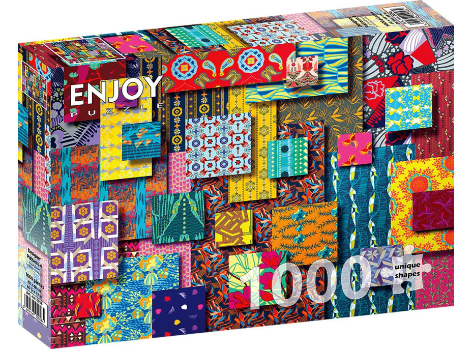 ENJOY Puzzle Designové vzory č.4 1000 dílků