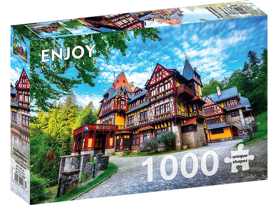 ENJOY Puzzle Královská rezidence, Sinaia, Rumunsko 1000 dílků