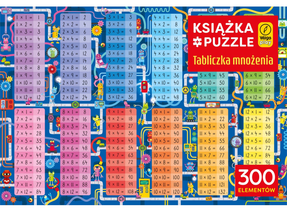 Puzzle Malá násobilka 300 dílků