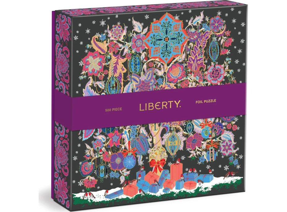 GALISON Čtvercové puzzle Liberty: Vánoční strom života 500 dílků